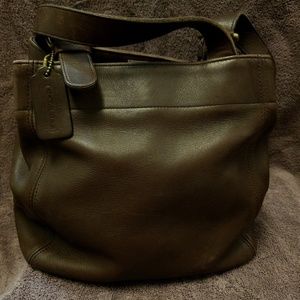 Vintage leather Coach purse